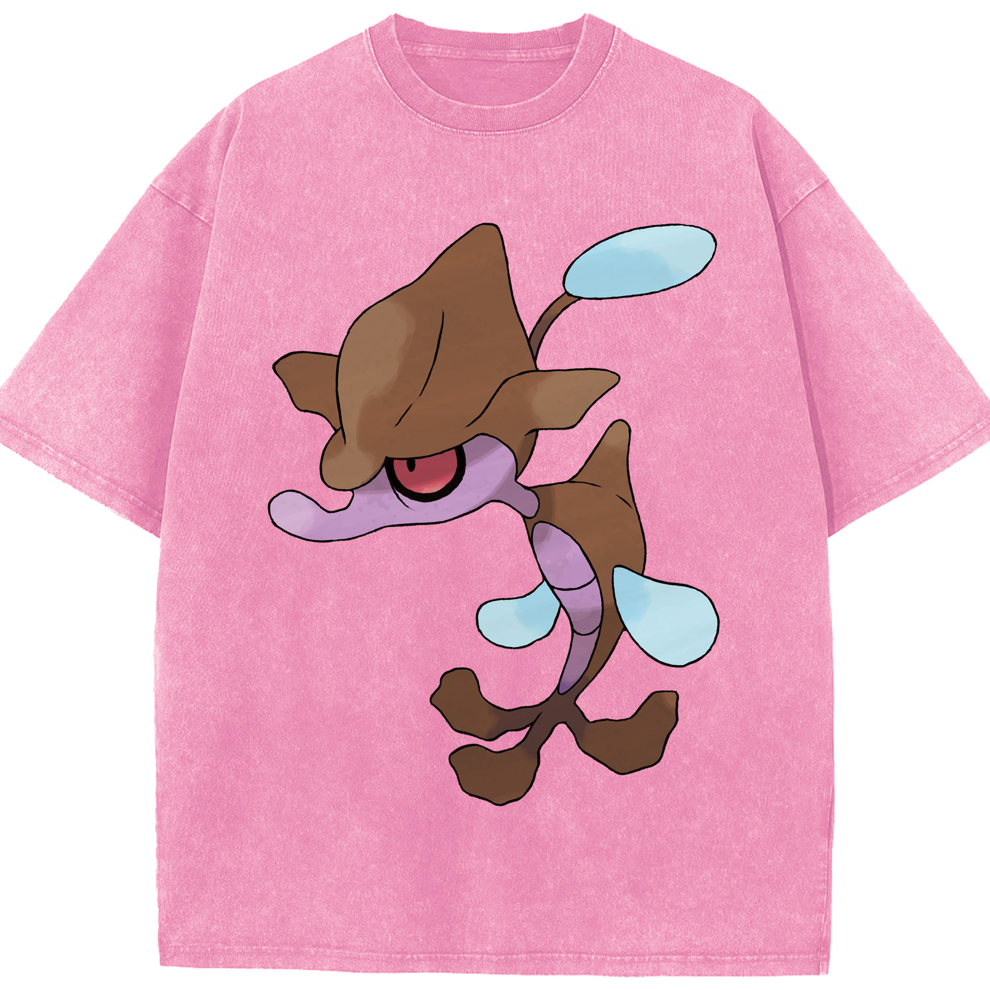 （画像用） ポケットモンスター Pokémon 綿100% ヴィンテージ風 半袖Tシャツ（フロントプリント）